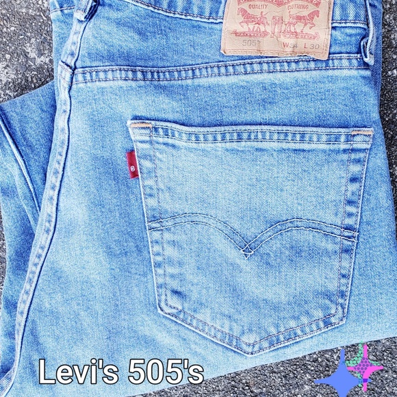 Levi's Other - Levi's 505's Size 34x30 - EUC!